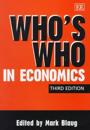 Who’s Who in Economics, Third Edition