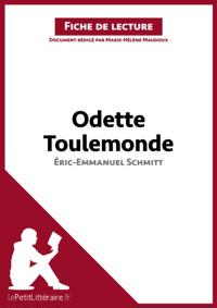 Odette Toulemonde d'Eric-Emmanuel Schmitt (Fiche de lecture)
