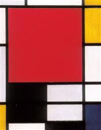 Piet Mondrian - Composition with Large Red Plane, Yellow, Black, Grey and Blue Blankbook
