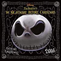 The Official Nightmare Before Christmas 2016 Square Calendar