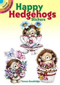 Happy Hedgehogs Stickers
