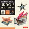 Origami Paper - Ukiyo-e Bird Prints - 8 1/4" - 48 Sheets