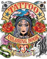 Tattoo Coloring Book 3