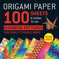 Origami Paper - Rainbow Patterns - 6