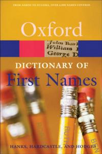 Dictionary of First Names 2/e