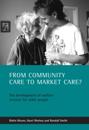 From community care to market care?