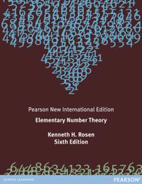 Elementary Number Theory: Pearson New International Edition