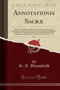 Annotationis Sacrae, Vol. 2