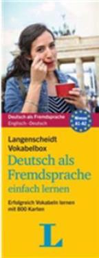 Langenscheidt Vokabelbox Deutsch als Fremdsprache einfach lernen - Box mit 800 Karteikarten
