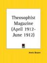 Theosophist Magazine April 1912-June 1912