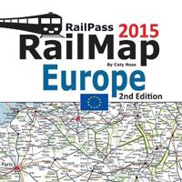 Railpass Railmap Europe 2015: Icon Illustrated Railway Atlas of Europe Ideal for Interrail and Eurail Pass Holders