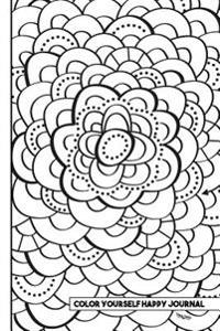 Color Yourself Happy Journal: Create a One-Of-A-Kind Journal with a Cover You Color Yourself!