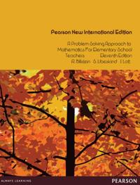 Problem Solving Approach to Mathematics for Elementary School Teachers, A: Pearson New International Edition