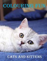 Colouring Fun: A Fun Colouring Book of Ctas and Kittens for Adults and Children. Great for a Birthday or Christmas Gift