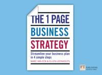 One Page Business Strategy
