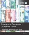 Horngren's Accounting, The Managerial Chapters, Global Edition + MyLab Accounting with Pearson eText (Package)