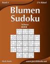 Blumen Sudoku - Schwer - Band 4 - 276 Rätsel