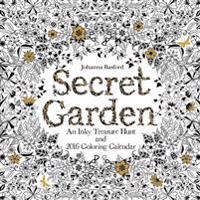Secret Garden: An Inky Treasure Hunt and Coloring Calendar