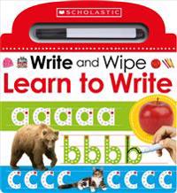 Learn to Write (Scholastic Early Learners: Write and Wipe)