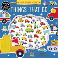 Super Sticker Activity: Things That Go