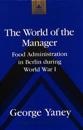The World of the Manager