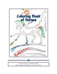 Coloring Book of Horses: Stress Reducing Art Therapy