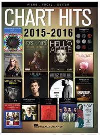 Chart Hits of 2015-2016 Piano Vocal Guitar Songbook