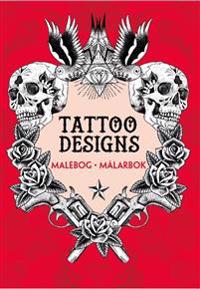Tatto designs : Malebog - Målarbok