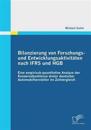 Bilanzierung von Forschungs- und Entwicklungsaktivitäten nach IFRS und HGB