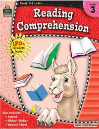 Reading Comprehension, Grade 3 [With 180+ Stickers]