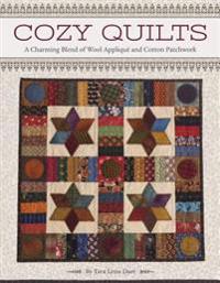 Cozy Quilts: A Charming Blend of Wool Applique and Cotton Patchwork