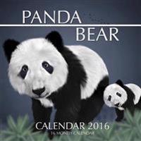 Panda Bear Calendar 2016: 16 Month Calendar