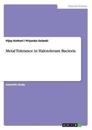 Metal Tolerance in Halotolerant Bacteria