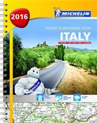 Italien 2016 Atlas Michelin A4 : 1:200000