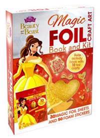 Disney Princess Beauty and the Beast Magic Foil Craft Art