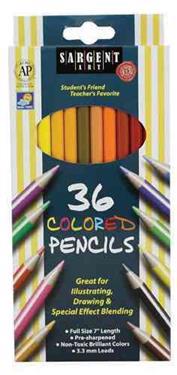 Pencil/36 Ct. Colored