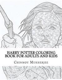 Harry Potter Coloring Book for Adults and Kids: Harry Potter Characters and Artefacts Coloring