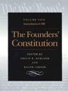 Founders' Constitution, Volume 5