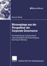 Börsengänge aus der Perspektive der Corporate Governance
