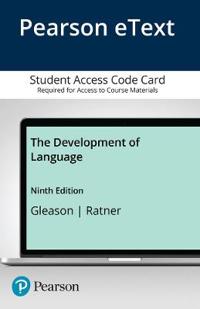 Development of Language, The, Enhanced Pearson Etext -- Access Card