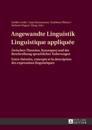 Angewandte Linguistik / Linguistique appliqu?e