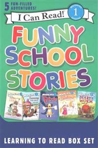 Funny School Stories: Learning to Read Box Set: 5 Fun-Filled Adventures!