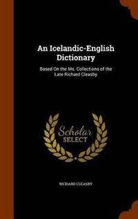 An Icelandic-English Dictionary