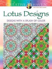 Lotus Adult Coloring Book