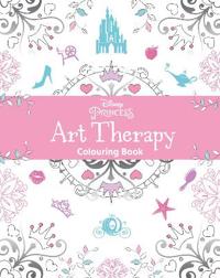 Disney Princess Art Therapy Colouring Book