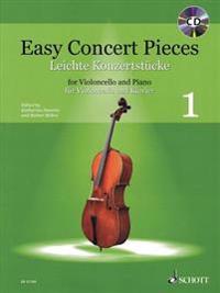 Easy Concert Pieces Volume 1: Cello and Piano