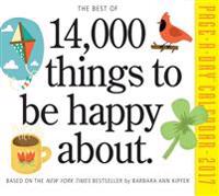 The Best of 14,000 Things to Be Happy About 2017 Calendar