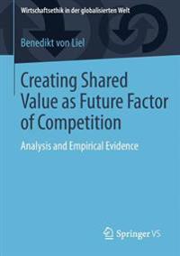 Creating Shared Value As Future Factor of Competition