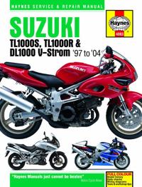 Haynes Suzuki TL1000S, TL1000R & DL1000 V-Strom '97 to '04 Serveic & Repair 