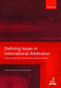 Defining Issues in International Arbitration